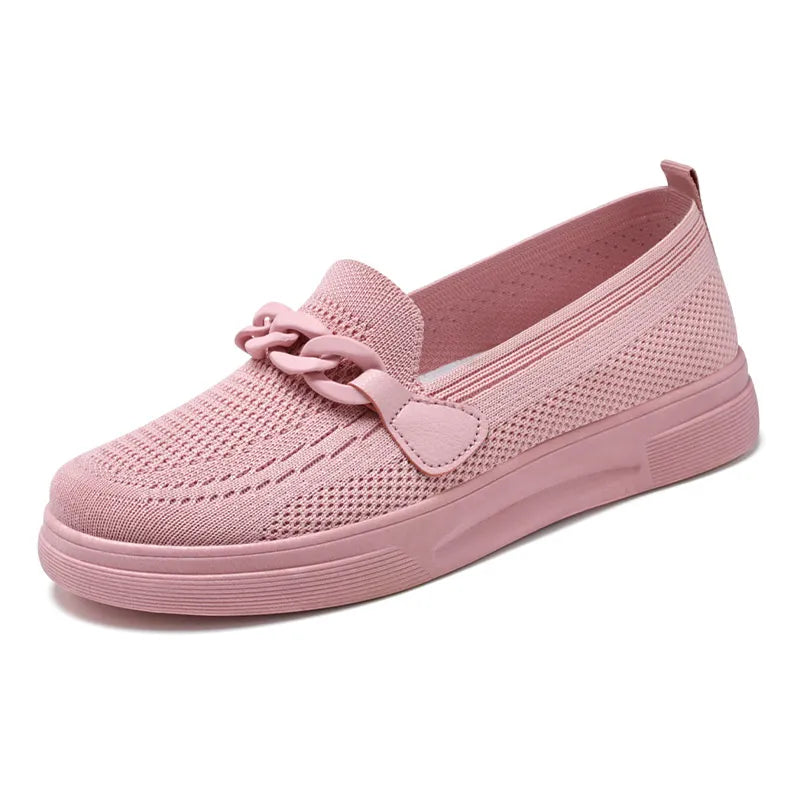 GAI New Fashion Running Shoes Breathable Comfortable Non-Slip Women Red Walking Hiking Sneakers