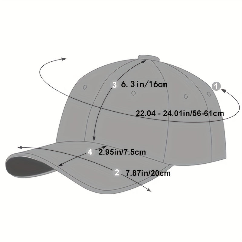 Men's Premium Solid Color Mesh Baseball Cap - Breathable, Lightweight, Adjustable, One-Size-Fits-Most, Casual, Sporty, Summer Essential for Outdoor Activities