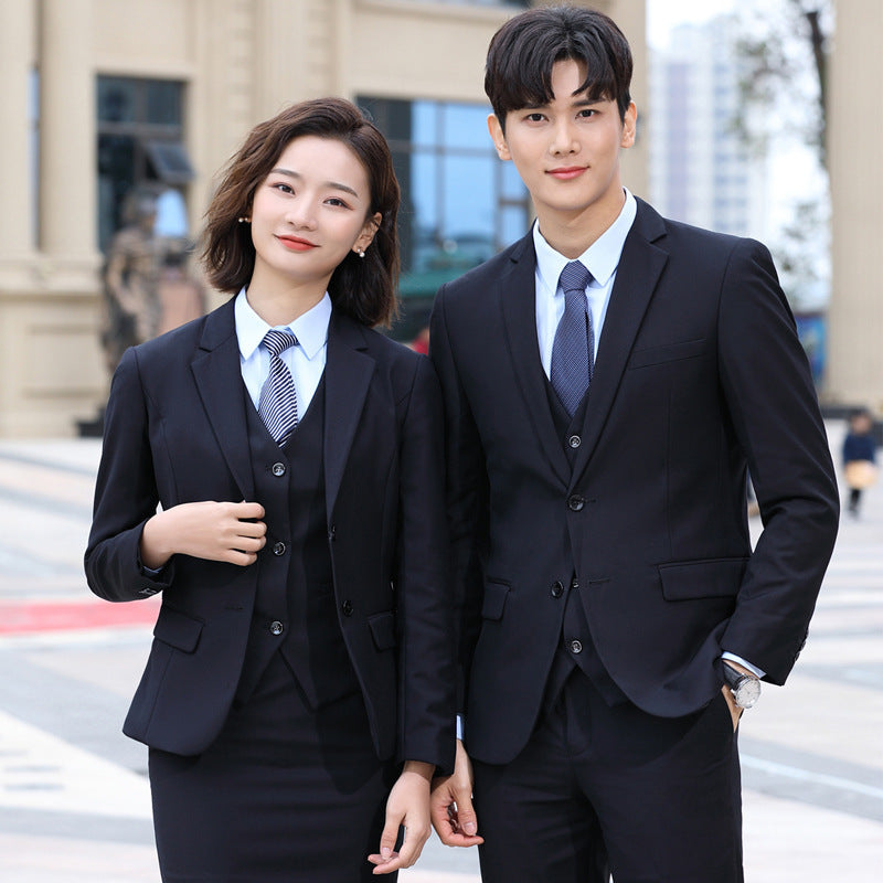 LOVECCR Suit Suit Men's Leisure Work Work Formal Wear Professional Business Suit Slim Best Man Groom Wedding Suit