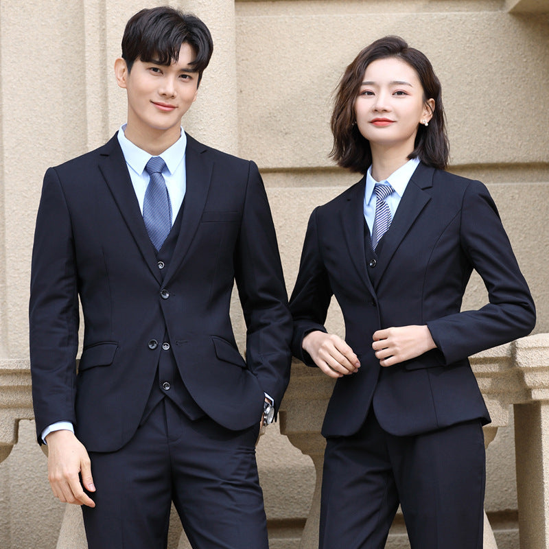 LOVECCR Suit Suit Men's Leisure Work Work Formal Wear Professional Business Suit Slim Best Man Groom Wedding Suit