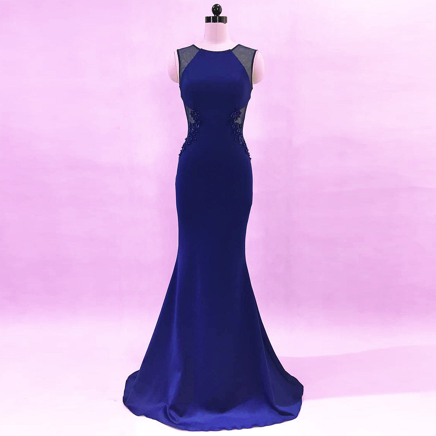 926 #Evening dress female, banquet host slim and elegant 5-color party dress dress long