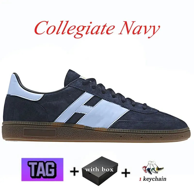Outdoor Fashion New Handball Spezial Casual Shoes Designer Men Women Snekers White Black Gum Clear Pink Brown Sports Trainers eur 36-45