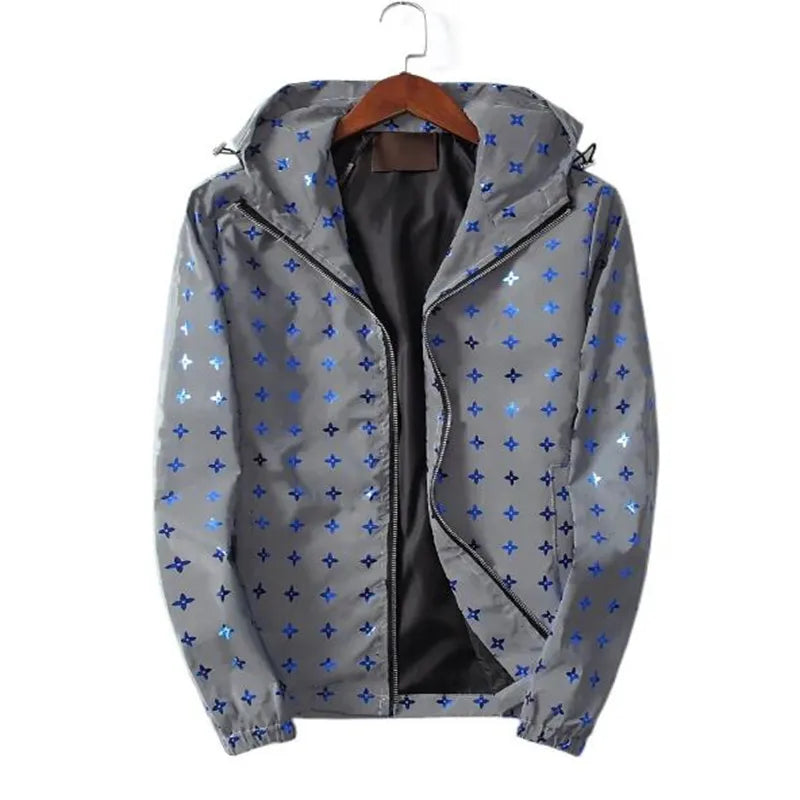 NEW Casual Mens Jacket Coat Caps Luxury designer bomber jacket High quality Letter Striped Jacket Autumn Fashion Outdoor Hoodies Coats Badge Windbreakers