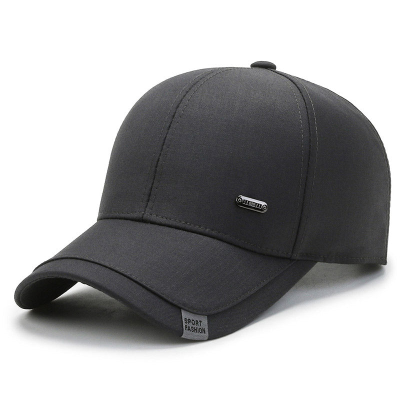 Stylish Men's Cotton Snapback Hat - Winter-Warm, Adjustable & Comfortable Trucker Cap, Perfect for Gifting