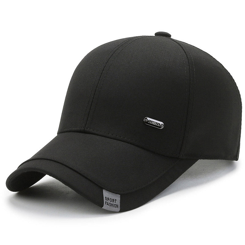Stylish Men's Cotton Snapback Hat - Winter-Warm, Adjustable & Comfortable Trucker Cap, Perfect for Gifting