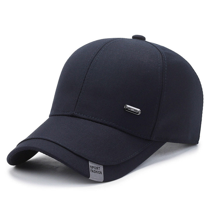 Stylish Men's Cotton Snapback Hat - Winter-Warm, Adjustable & Comfortable Trucker Cap, Perfect for Gifting