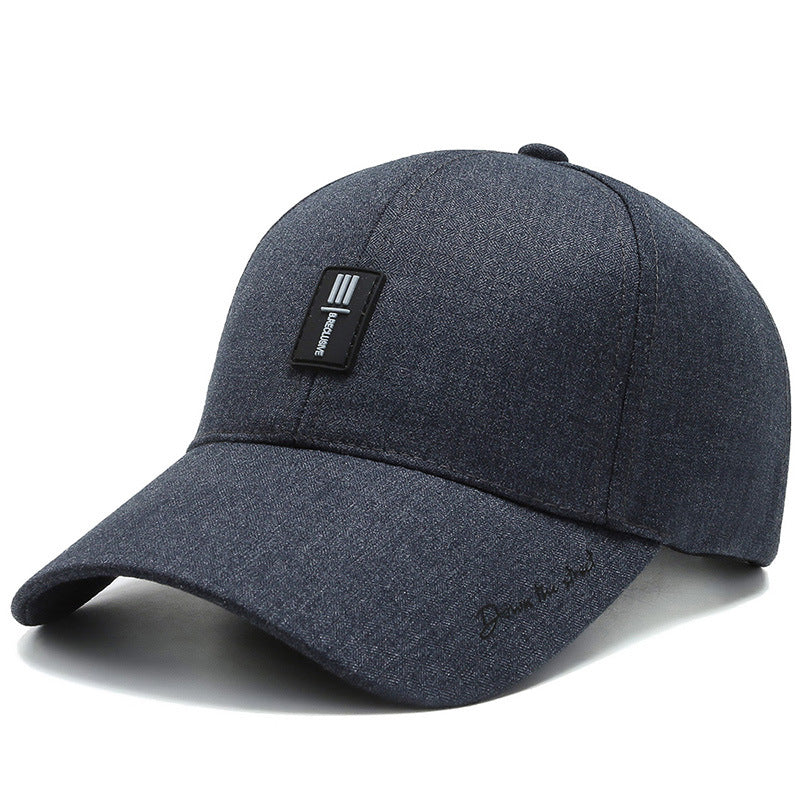 Luxury Black Baseball Cap - Premium Cotton, Adjustable Fit, Unisex Design, Ideal for Golf, Sports, Kpop Fans, and Gift-Giving - Stylish Trucker Hat for Men and Women