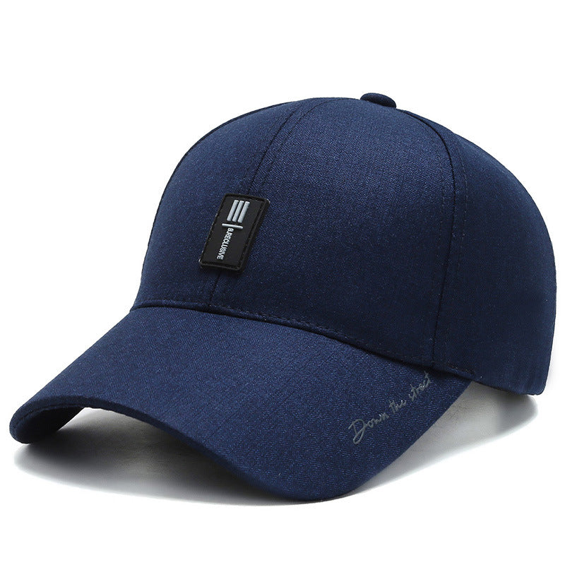 Luxury Black Baseball Cap - Premium Cotton, Adjustable Fit, Unisex Design, Ideal for Golf, Sports, Kpop Fans, and Gift-Giving - Stylish Trucker Hat for Men and Women
