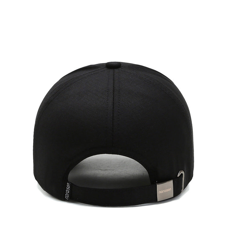 Luxury Black Baseball Cap - Premium Cotton, Adjustable Fit, Unisex Design, Ideal for Golf, Sports, Kpop Fans, and Gift-Giving - Stylish Trucker Hat for Men and Women