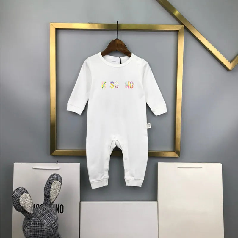 Luxury Newborn Jumpsuits Designer Baby Rompers New Born Romper Brand Girls Boys Clothes Kids Overalls Jumpsuit For Babies Bodysuit CSD2401151-6