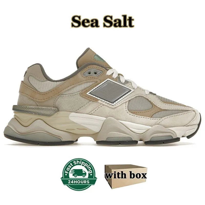 Wood with Sneakers Bricks Box Trainer OG Suede Running Shoes New 9060 Joe Freshgoods Men Women 2002r 1906R Designer Penny Cookie Pink Baby Shower Blue Arctic 960