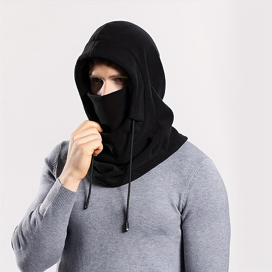 1pc Premium Knit Windproof Fashion Hat - Warm, Cold-Weather, Non-Stretch, Polyester Outdoor Headwear for Men and Women - Perfect Winter Gift