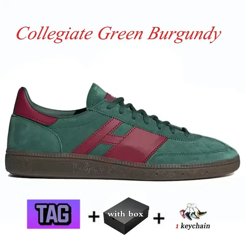 Outdoor Fashion New Handball Spezial Casual Shoes Designer Men Women Snekers White Black Gum Clear Pink Brown Sports Trainers eur 36-45