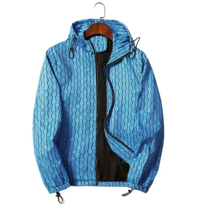 NEW Casual Mens Jacket Coat Caps Luxury designer bomber jacket High quality Letter Striped Jacket Autumn Fashion Outdoor Hoodies Coats Badge Windbreakers