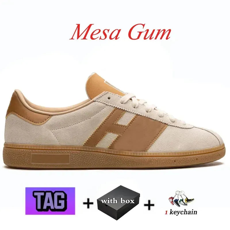 Outdoor Fashion New Handball Spezial Casual Shoes Designer Men Women Snekers White Black Gum Clear Pink Brown Sports Trainers eur 36-45