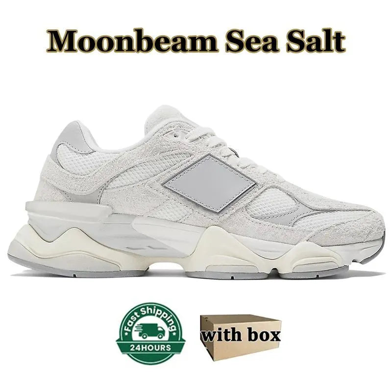 Wood with Sneakers Bricks Box Trainer OG Suede Running Shoes New 9060 Joe Freshgoods Men Women 2002r 1906R Designer Penny Cookie Pink Baby Shower Blue Arctic 960