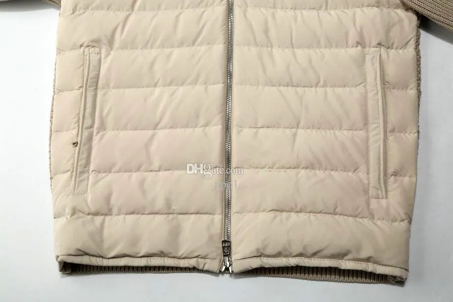 6 styles knitted Stitching mens jacket Brand Designer men knit jackets France Luxury coat AAAA Quality Size M--XXL