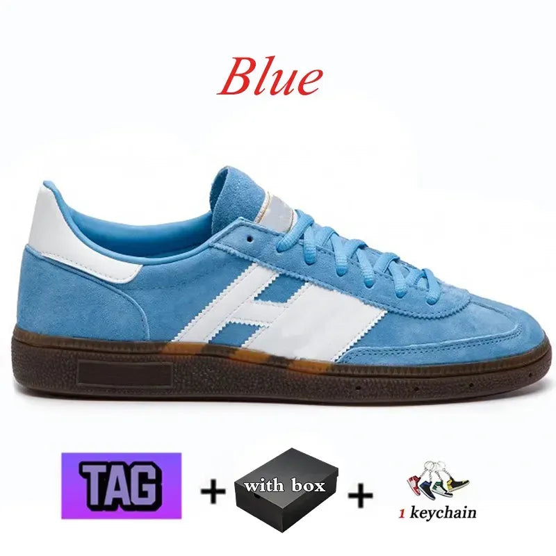 Outdoor Fashion New Handball Spezial Casual Shoes Designer Men Women Snekers White Black Gum Clear Pink Brown Sports Trainers eur 36-45
