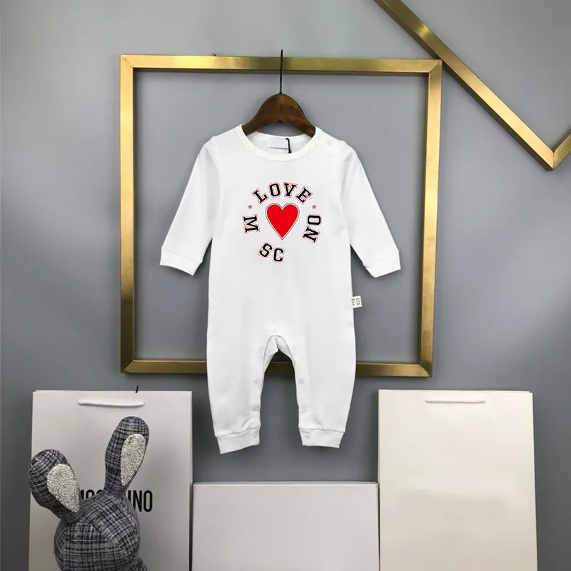 Luxury Newborn Jumpsuits Designer Baby Rompers New Born Romper Brand Girls Boys Clothes Kids Overalls Jumpsuit For Babies Bodysuit CSD2401151-6