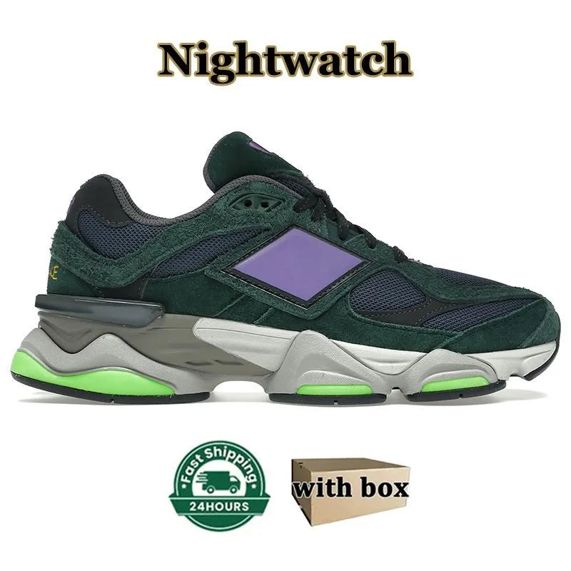 Wood with Sneakers Bricks Box Trainer OG Suede Running Shoes New 9060 Joe Freshgoods Men Women 2002r 1906R Designer Penny Cookie Pink Baby Shower Blue Arctic 960