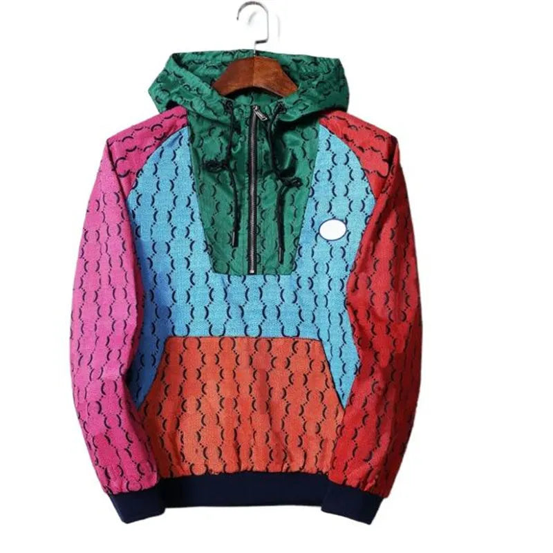 NEW Casual Mens Jacket Coat Caps Luxury designer bomber jacket High quality Letter Striped Jacket Autumn Fashion Outdoor Hoodies Coats Badge Windbreakers