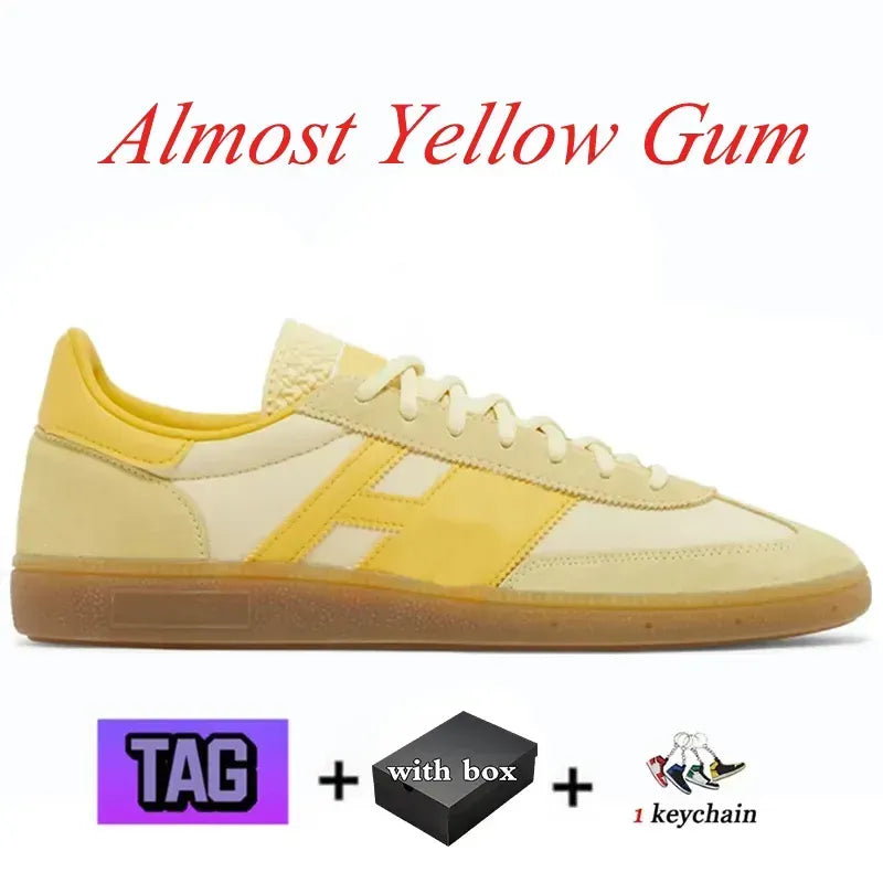 Outdoor Fashion New Handball Spezial Casual Shoes Designer Men Women Snekers White Black Gum Clear Pink Brown Sports Trainers eur 36-45