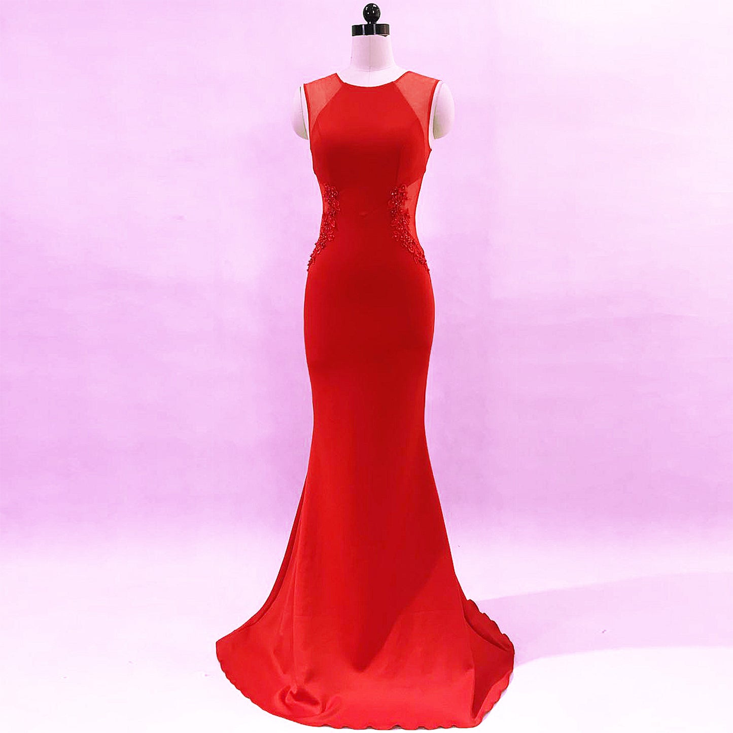 926 #Evening dress female, banquet host slim and elegant 5-color party dress dress long