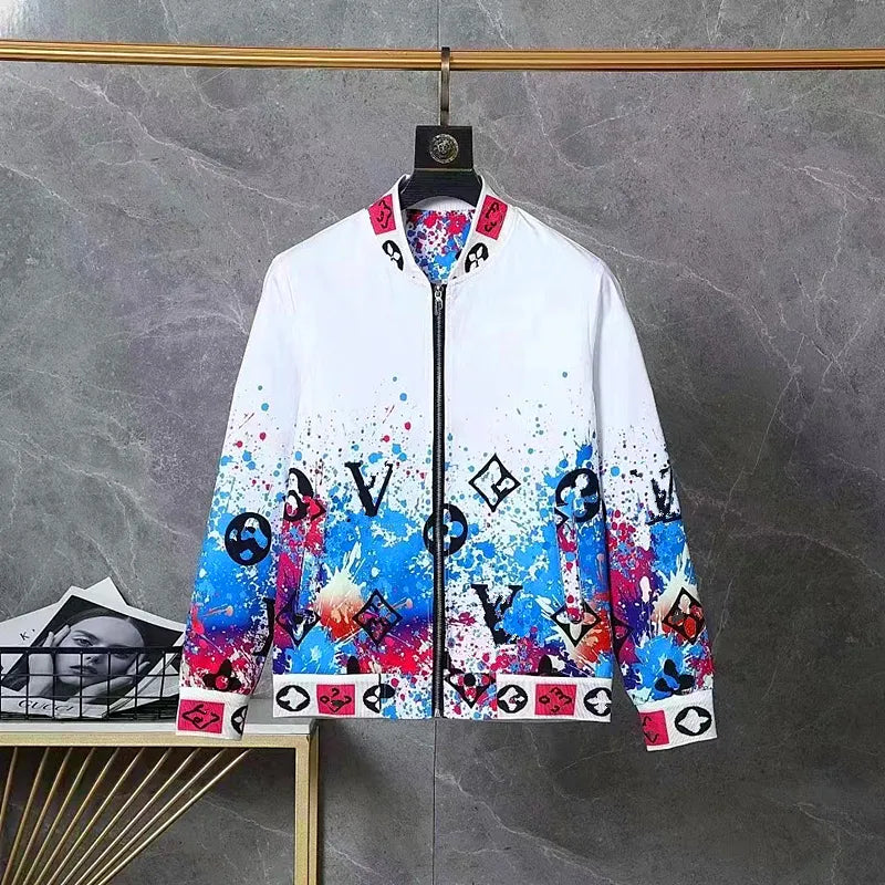 NEW Casual Mens Jacket Coat Caps Luxury designer bomber jacket High quality Letter Striped Jacket Autumn Fashion Outdoor Hoodies Coats Badge Windbreakers