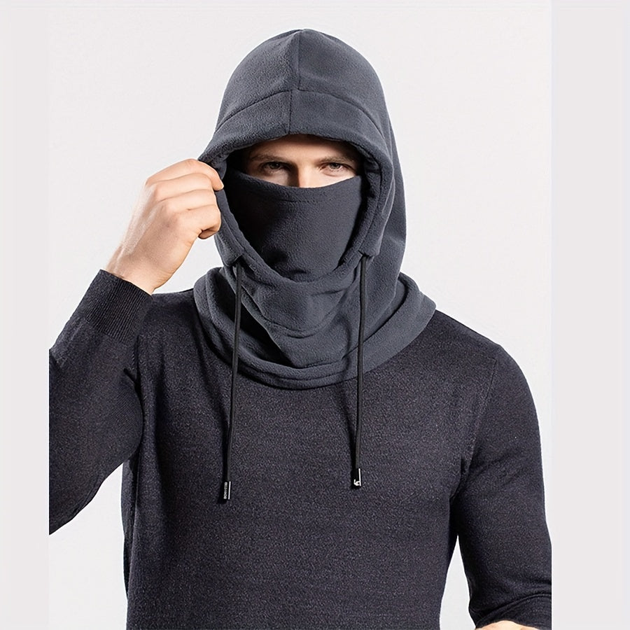 1pc Premium Knit Windproof Fashion Hat - Warm, Cold-Weather, Non-Stretch, Polyester Outdoor Headwear for Men and Women - Perfect Winter Gift