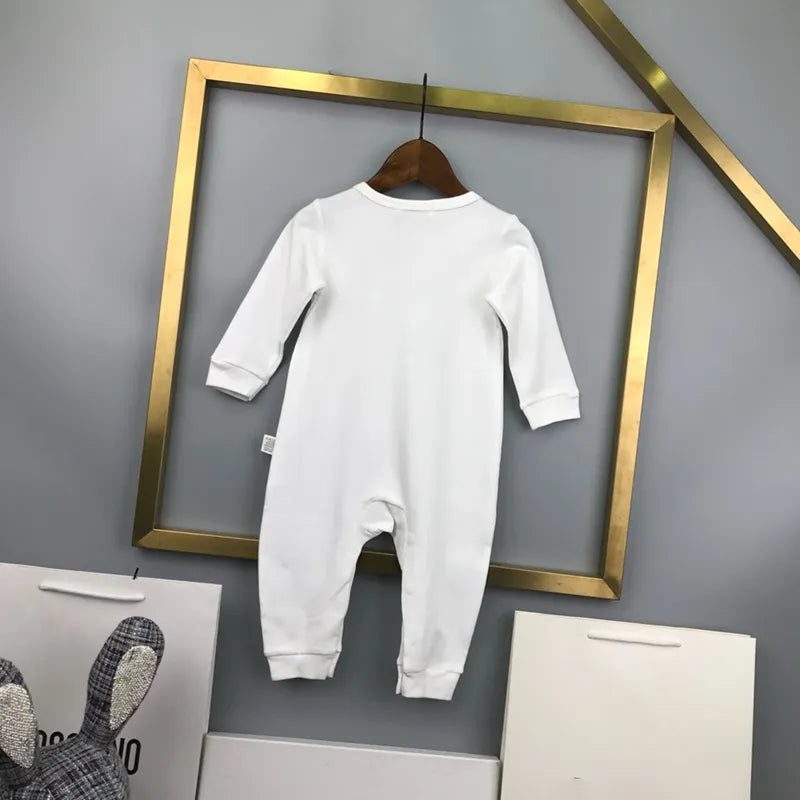 Luxury Newborn Jumpsuits Designer Baby Rompers New Born Romper Brand Girls Boys Clothes Kids Overalls Jumpsuit For Babies Bodysuit CSD2401151-6