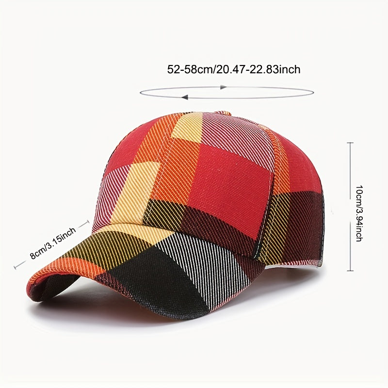 Versatile Mens Colorblock Baseball Cap - Classic Design for Spring and Autumn - Perfect Gift for Him, Boyfriend, Husband, or Dad