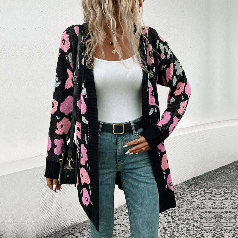 LOVECCR New Hot Trade Wholesale Hot Autumn New 2025 Casual Women's Cardigan Sweater Women