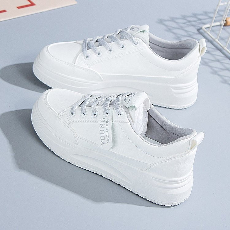 loveccr Casual Shoes for Women Summer New Board Shoes Women's Shoes Breathable Mesh White Shoes for Women Korean Style All-Matching Shoes in Stock