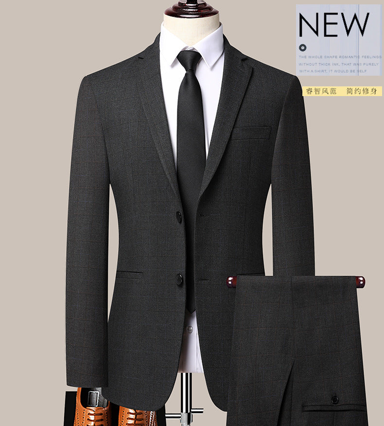 LOVECCR Axag Wedding Groom Wedding Suit Men's Suit Set Wedding High-End Formal Wear Men's Suit Two-Piece Set