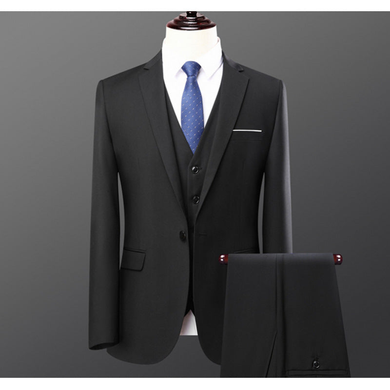 LOVECCR Suit Business Men's Suit Set New High-End Business Clothing Suit New Polo Best Man Dress Jacket