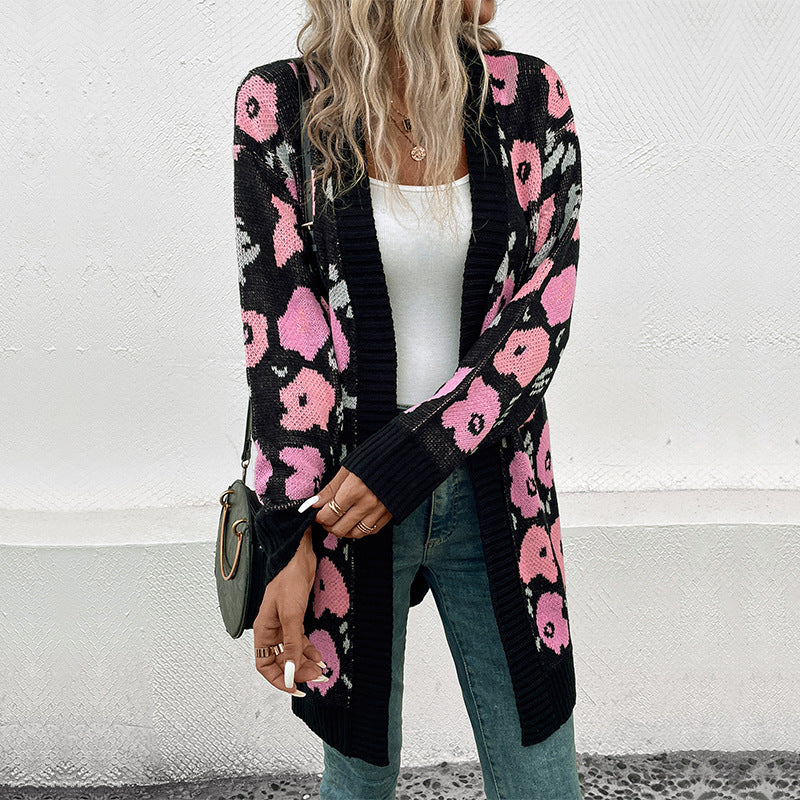 LOVECCR New Hot Trade Wholesale Hot Autumn New 2025 Casual Women's Cardigan Sweater Women