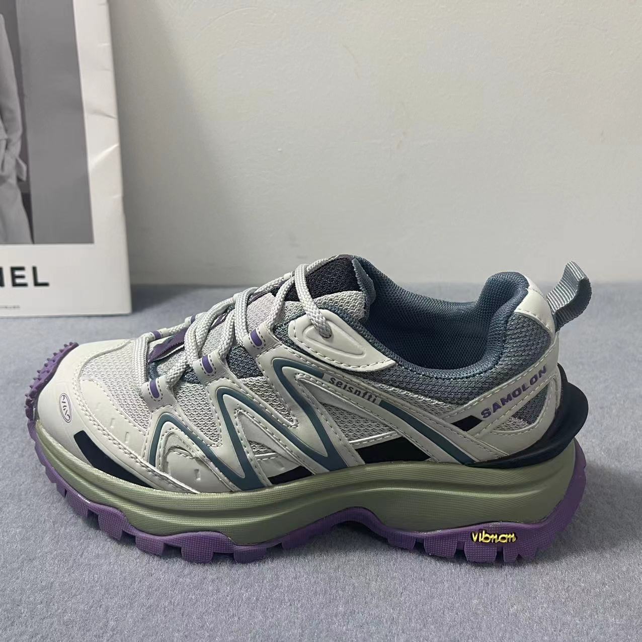 loveccr Outdoor Shoes Women's Casual Sports Climbing Shoes Breathable Running Shoes Autumn New Platform Casual Daddy Shoes