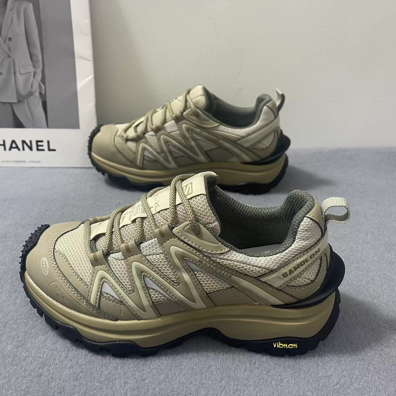 loveccr Outdoor Shoes Women's Casual Sports Climbing Shoes Breathable Running Shoes Autumn New Platform Casual Daddy Shoes
