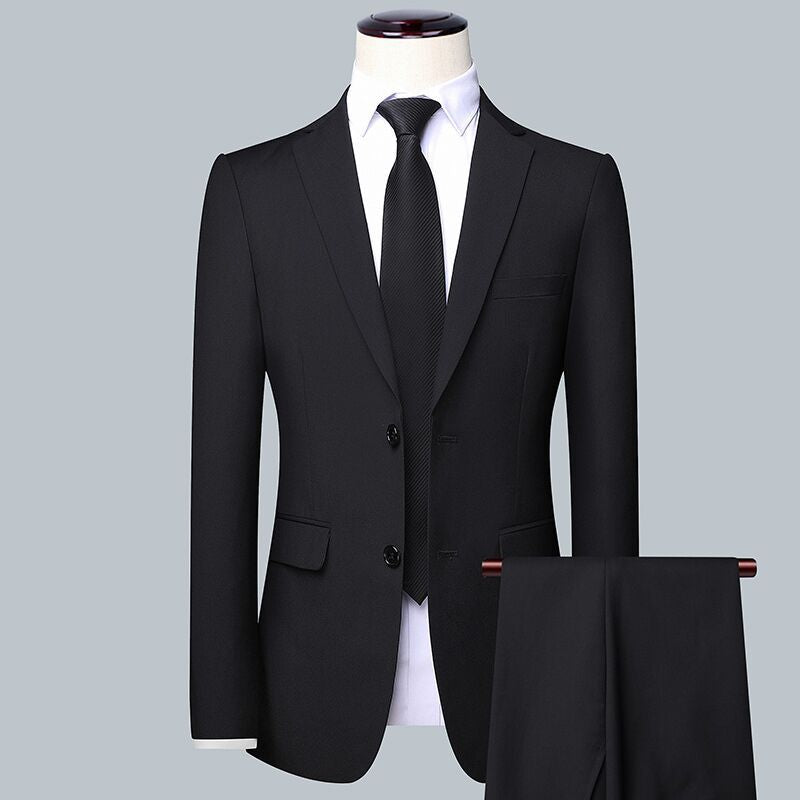 LOVECCR Suit Business Men's Suit Set New High-End Business Clothing Suit New Polo Best Man Dress Jacket