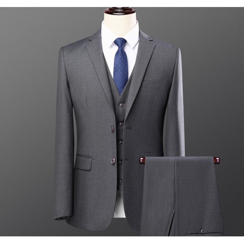 LOVECCR Suit Business Men's Suit Set New High-End Business Clothing Suit New Polo Best Man Dress Jacket