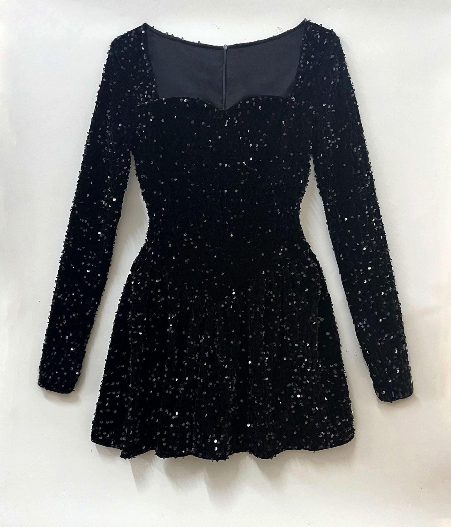LOVECCR 24 Spring and Summer Cross-Border Sequined Long Sleeve Sexy Women Clothing New Year Dress Jumpsuit Skirt 087