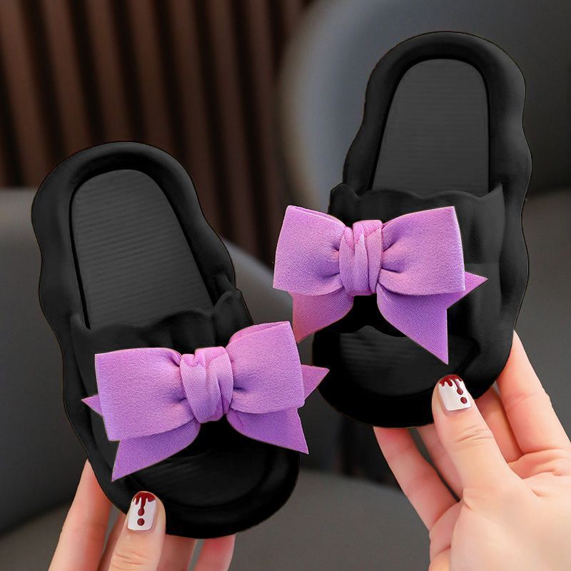 Women's Slippers Summer Cartoon Cute Indoor Home Bath Non-Slip Deodorant Couples Sandals Outerwear Women