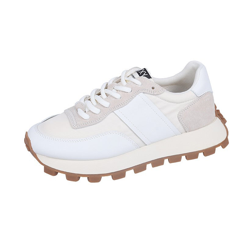 loveccr Waffle Cortez Women's Shoes Spring and Summer New Platform All-Matching Comfortable Dad Shoes Leisure Sports Running Shoes