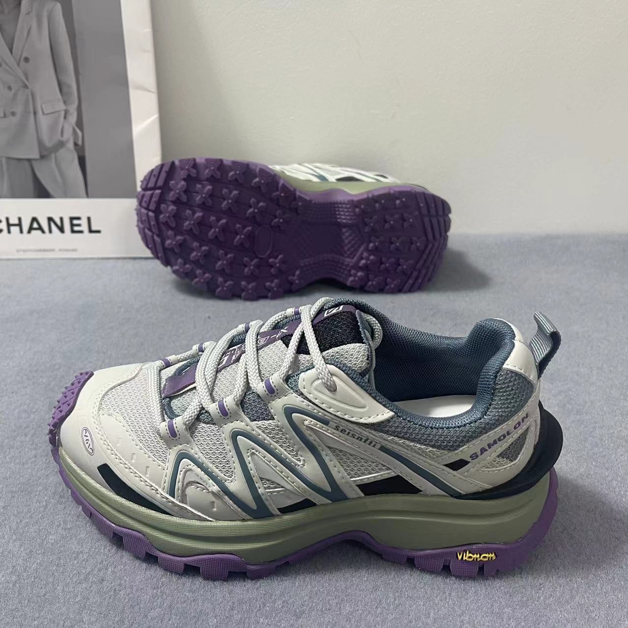 loveccr Outdoor Shoes Women's Casual Sports Climbing Shoes Breathable Running Shoes Autumn New Platform Casual Daddy Shoes