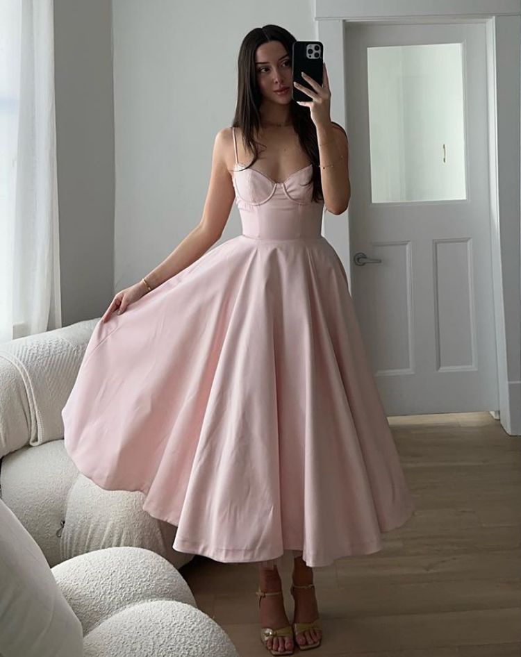 LOVERCCR Foreign Trade High-End Cross-Border Women's Clothing Sexy Sling Hard Net Large Swing Dress Long Dress Temperament Slim Formal Dress