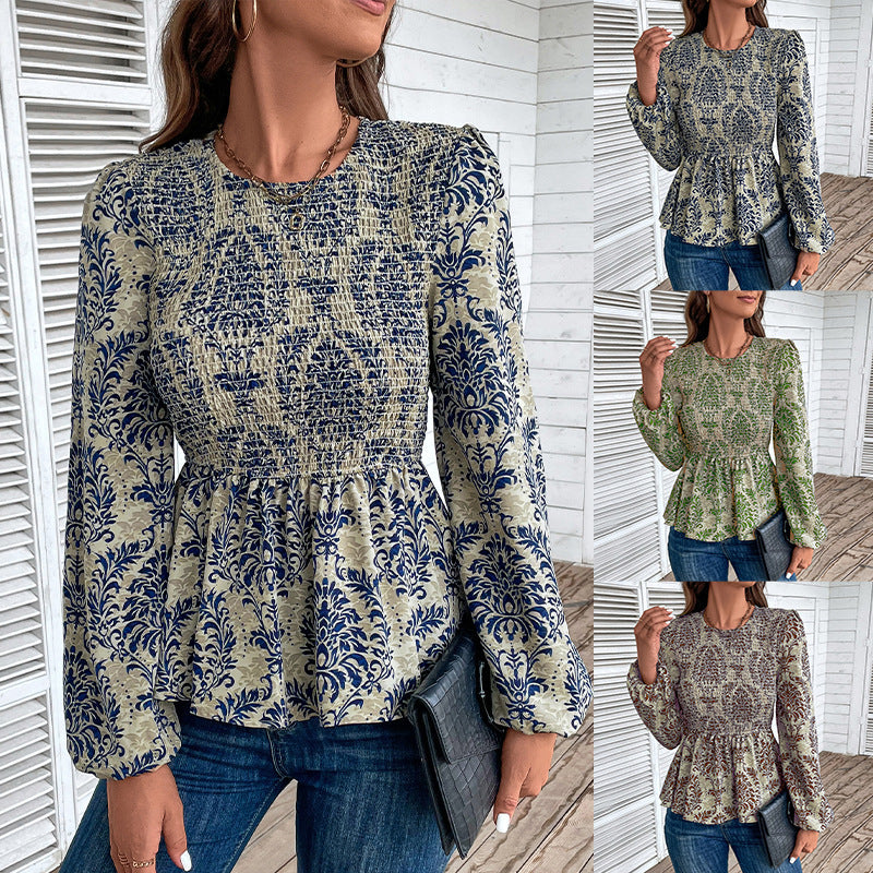 LOVECCR In the spring and autumn of popular, the new temu new women's clothing top is popular in 2025, and the temperament shirt is elegant.