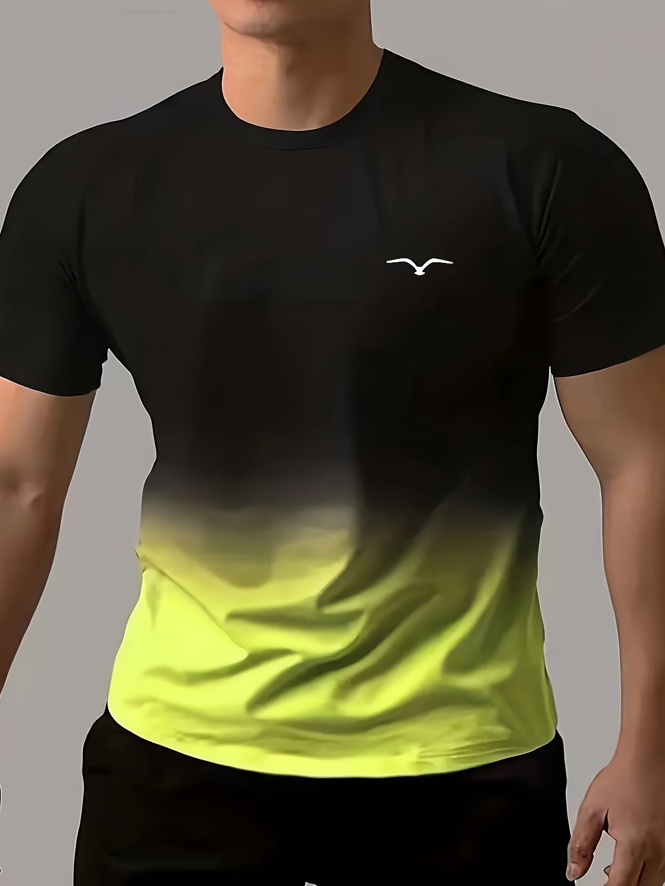 Cross-Border Foreign Trade Hot Sale European and American Style Men's Clothing Youth Sports Digital Printing 3DT T-shirt Short Sleeve