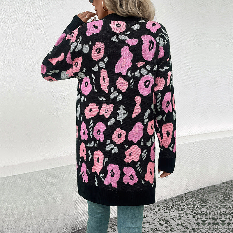 LOVECCR New Hot Trade Wholesale Hot Autumn New 2025 Casual Women's Cardigan Sweater Women