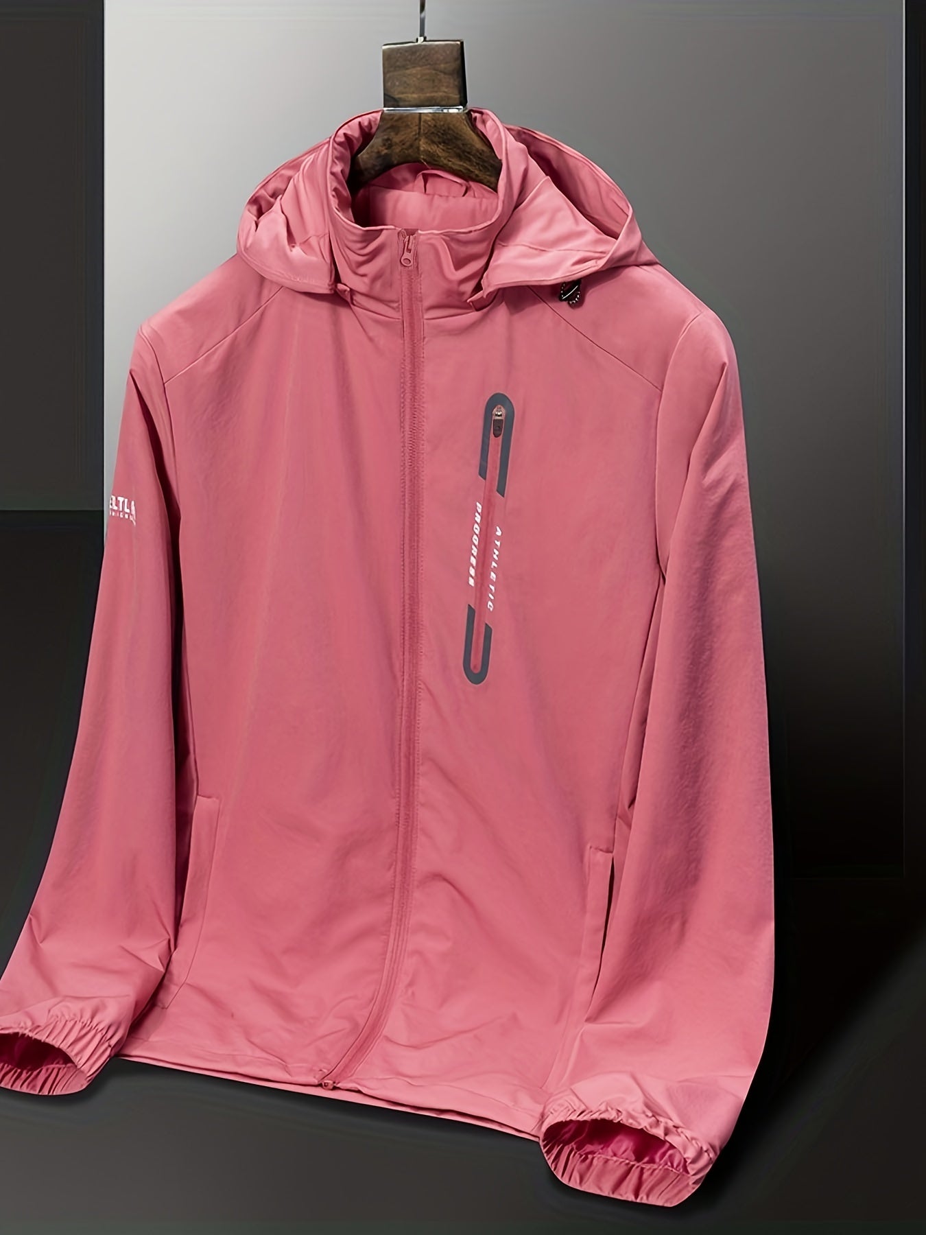 Waterproof Hiking Masterpiece Jacket for Women - Waterproof Jackets with Hood, Full Zipper, Long Sleeve, Breathable, Lightweight, Casual Sports Coat for Outdoor Activities, Hiking, Camping, and Travel