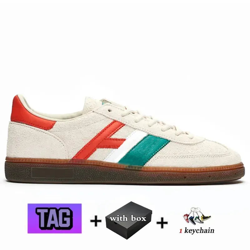 Outdoor Fashion New Handball Spezial Casual Shoes Designer Men Women Snekers White Black Gum Clear Pink Brown Sports Trainers eur 36-45